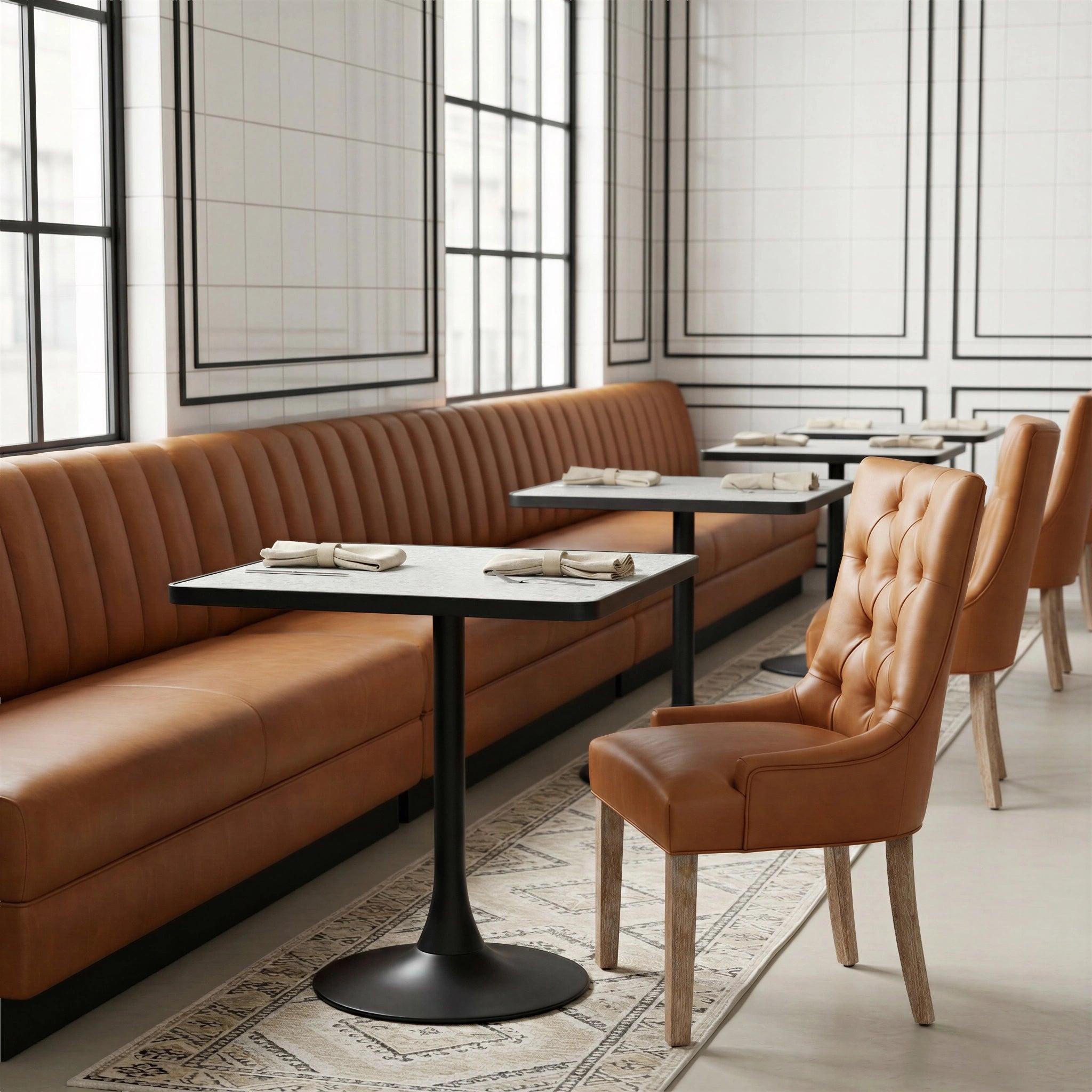 Spot Bistro Table Gray & Black image 7