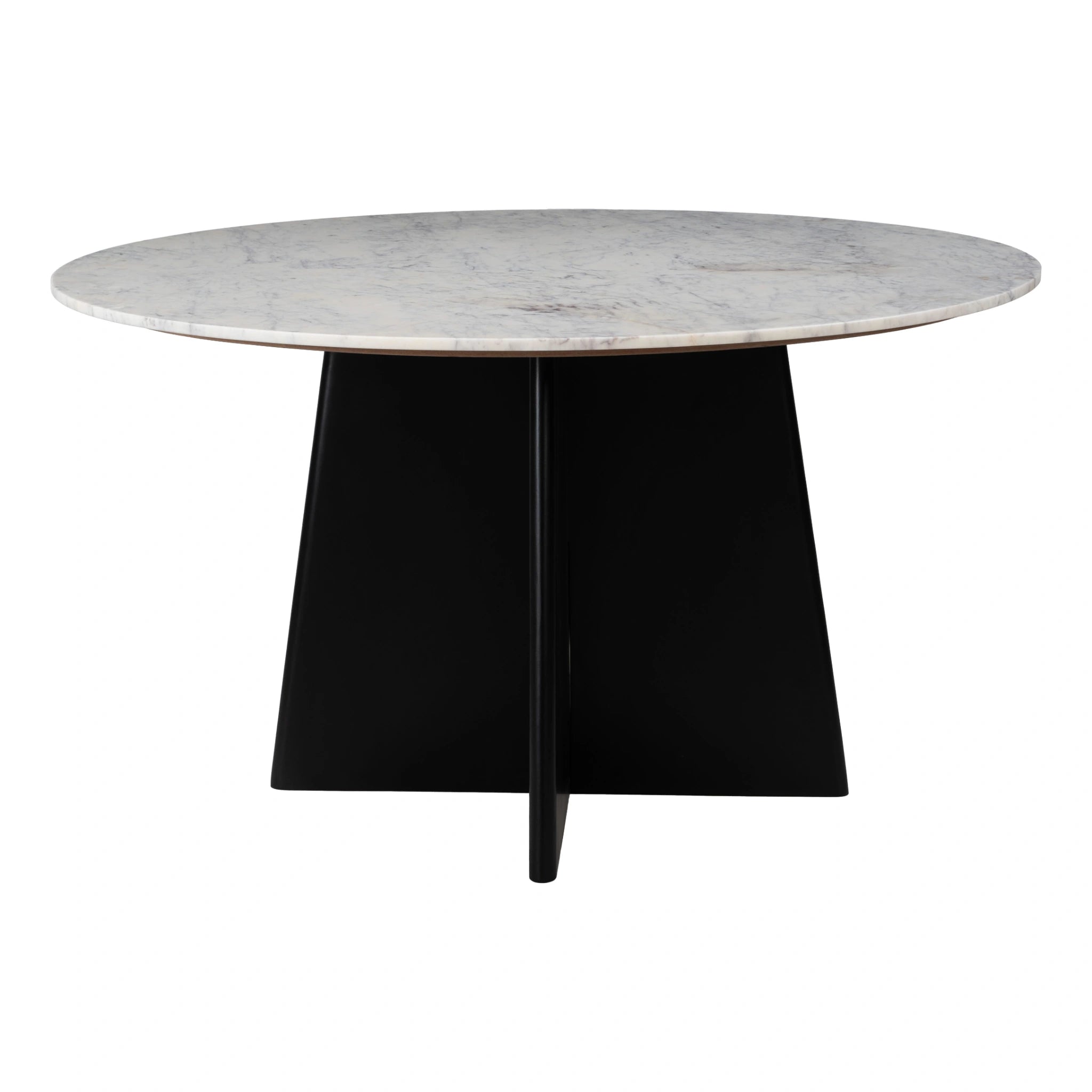 Strela Dining Table White & Black image 1
