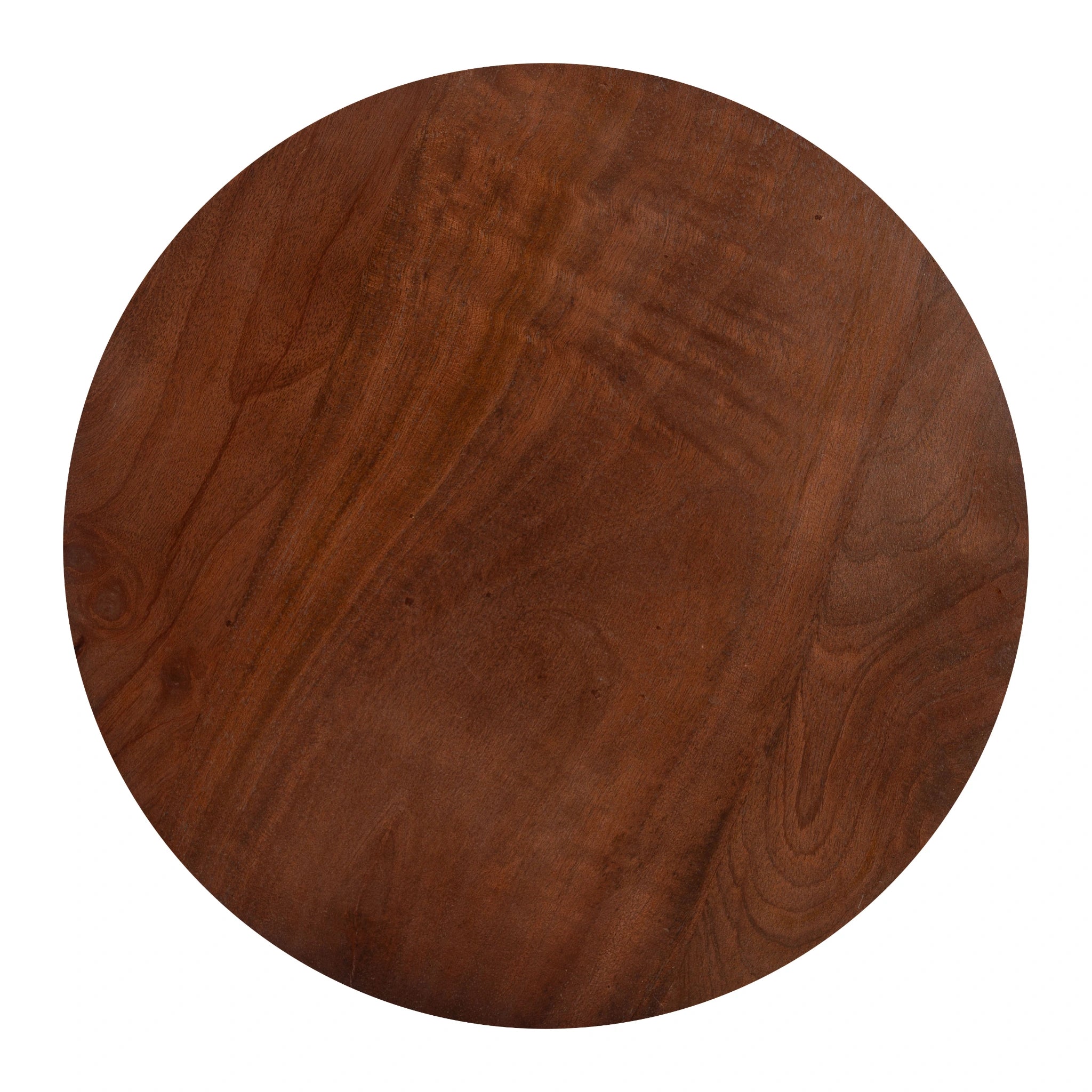 Stuk Side Table Brown & White image 3