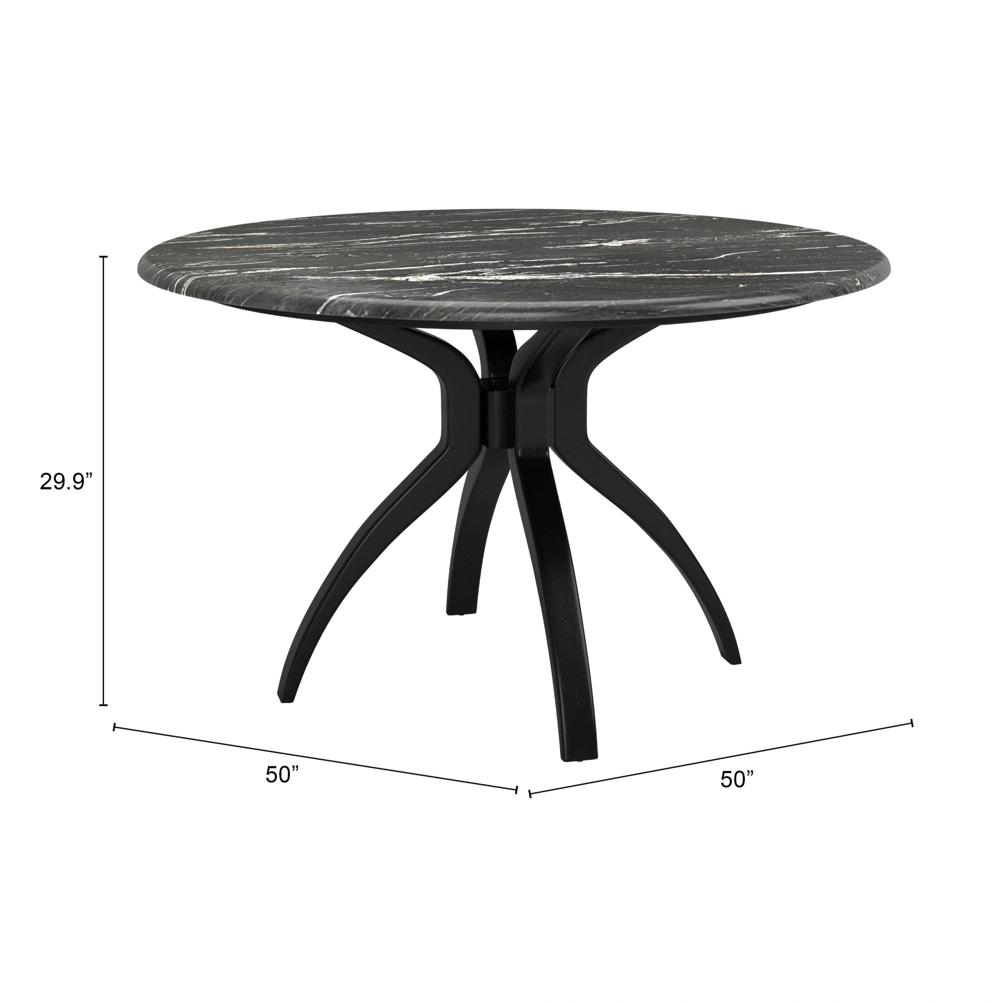 Sumay Dining Table Black image 10