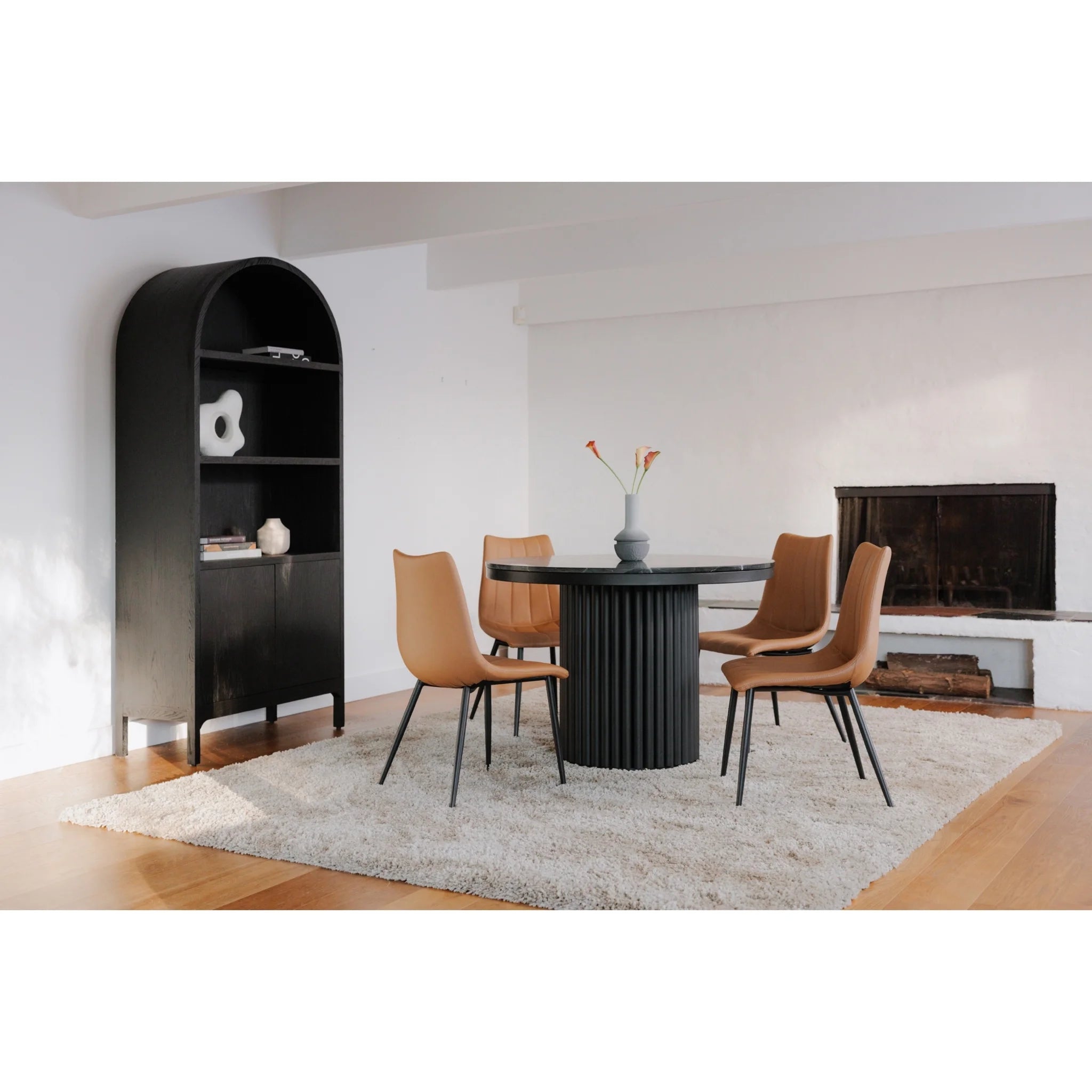 Tan Dining Chairs Set of 2 (UU-1022-21) by Moe's Home Collection image 3