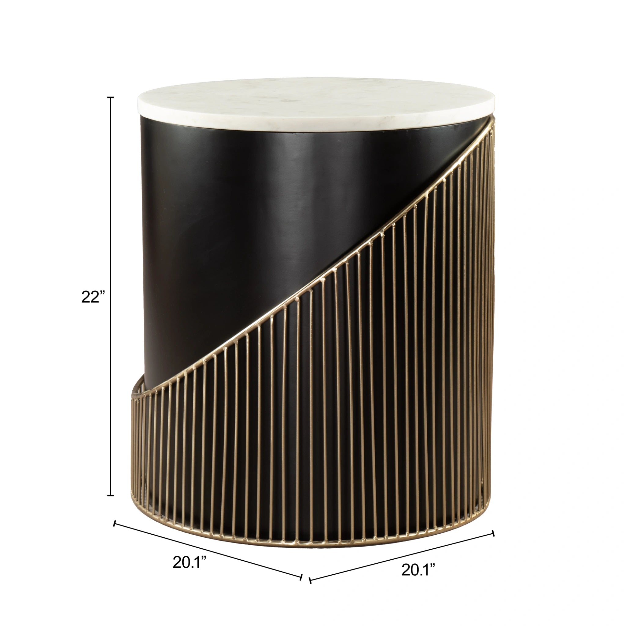 Tova Side Table Multicolor image 8