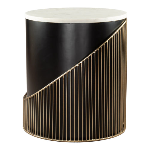 Multicolor Marble Side Table
