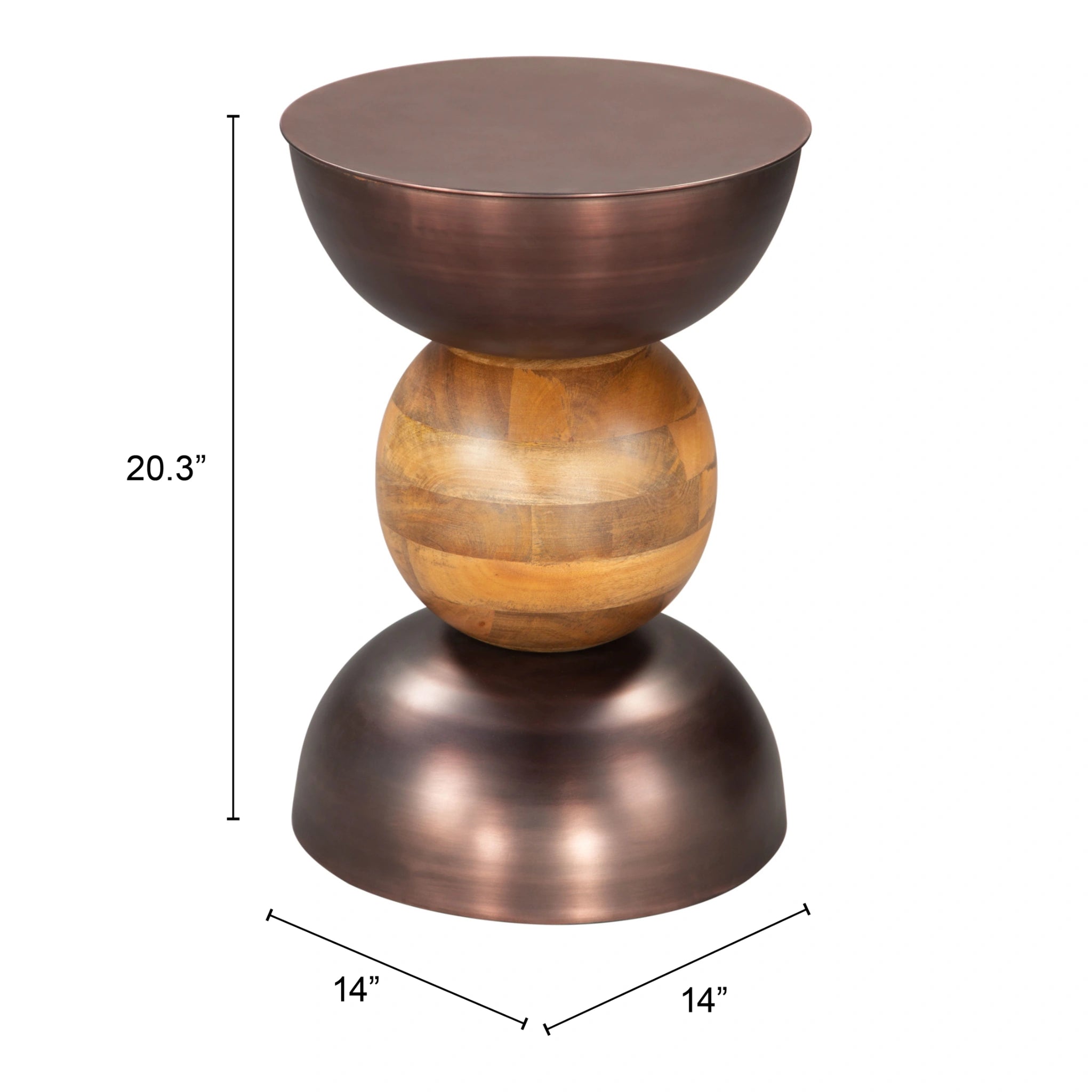 Tripoli Side Table Bronze image 10