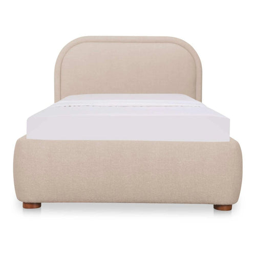 Twin Light Brown Upholstered Bed (RN-1164-21-0) by Moe's Home Collection