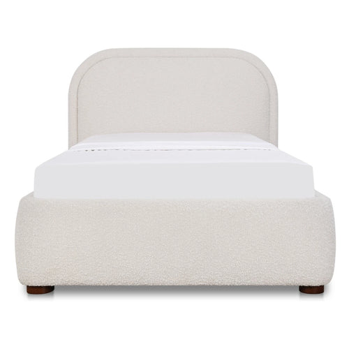 Twin Oatmeal Upholstered Bed (RN-1164-34-0) by Moe's Home Collection