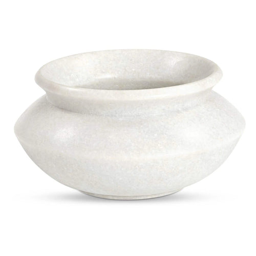 White Marble Tall Vessel (PZ-1022-18) by Moe's Home Collection
