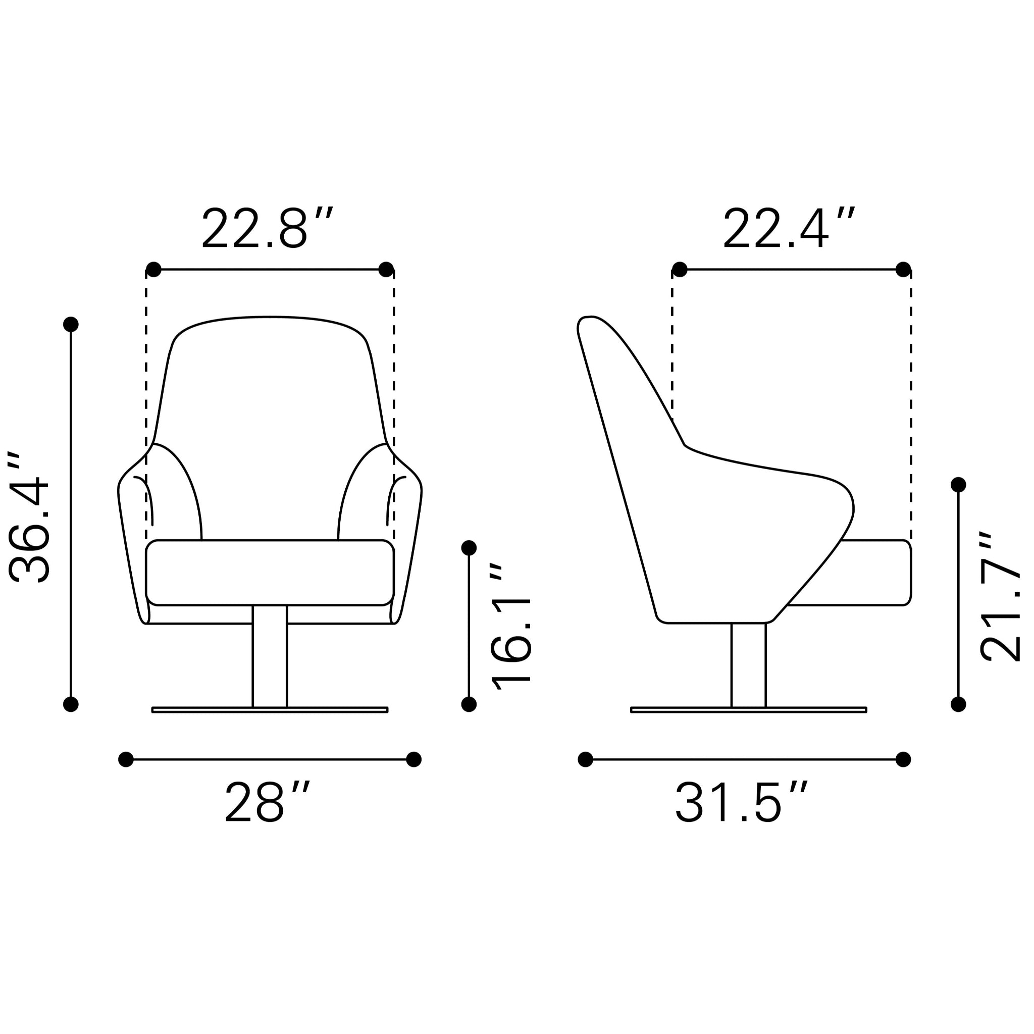 Withby Accent Chair Brown image 10