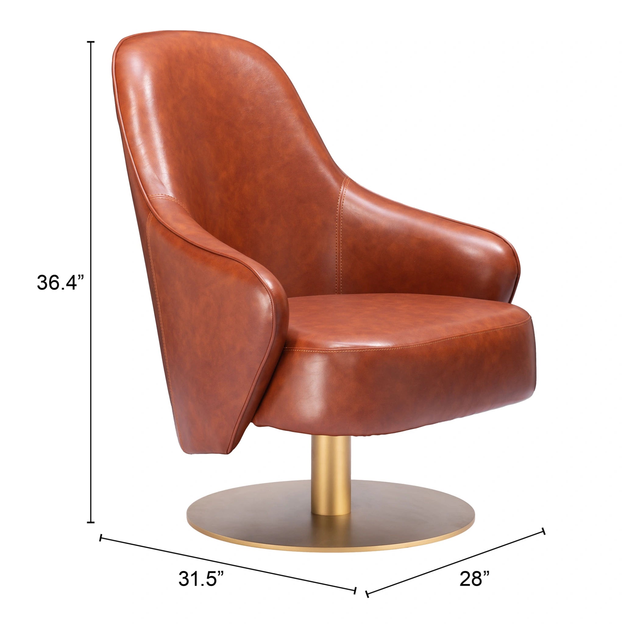 Withby Accent Chair Brown image 11