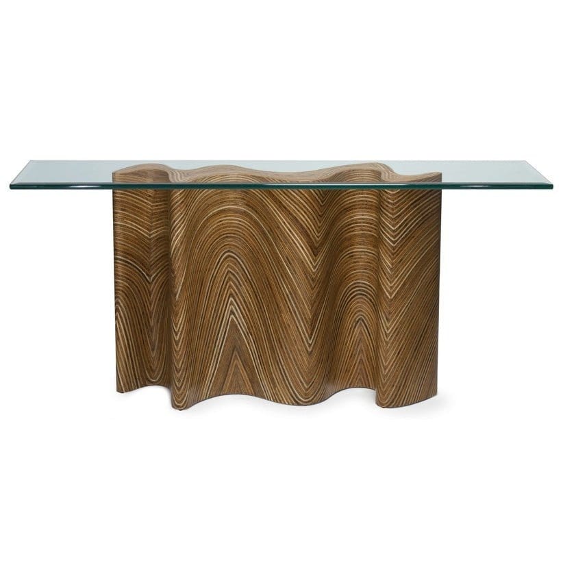 Showtime Zigzag Console with Glass